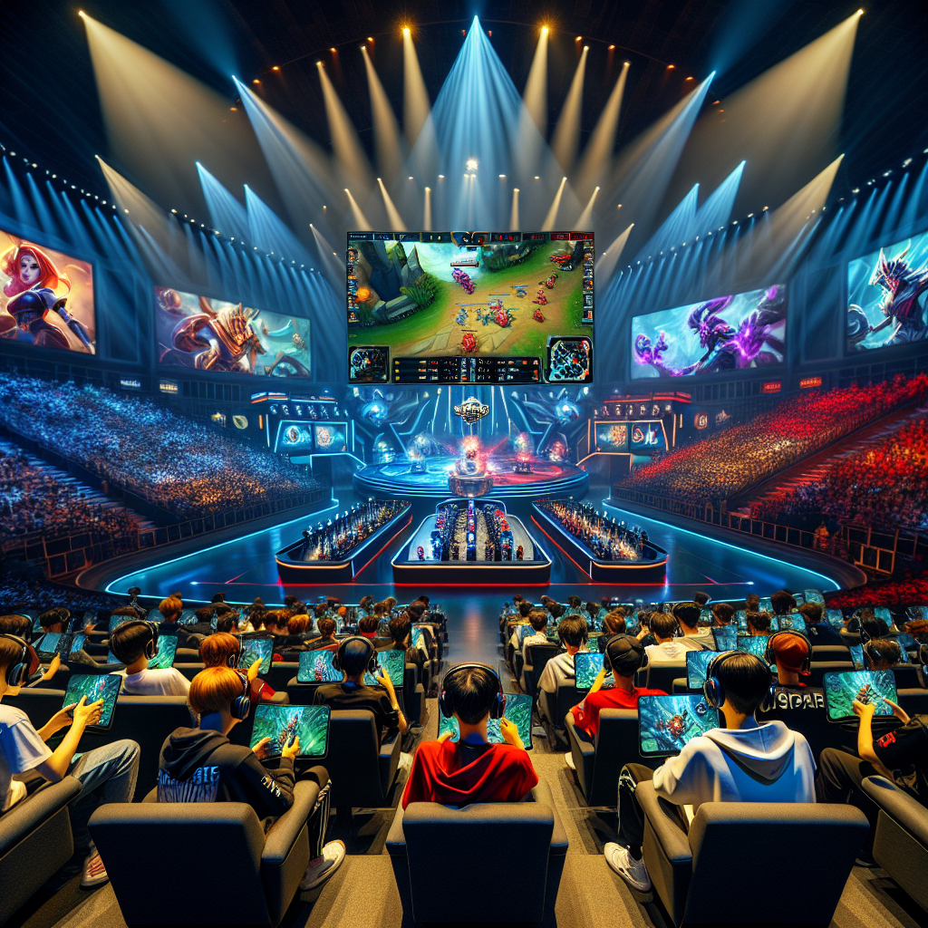 Epic Showdown at the Latest Mobile Legends Tournament: Teams Clash for Championship Glory